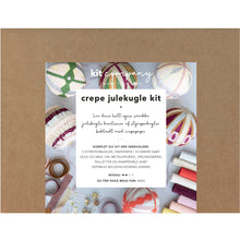 Indlæs billede til gallerivisning Kopi af Kit Company - Crepe julekugle kit