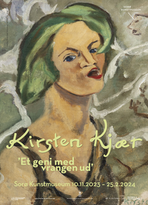 Stor Kirsten Kjær plakat 70 x 50 cm
