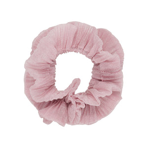 Pico Flæsescrunchie i rosa